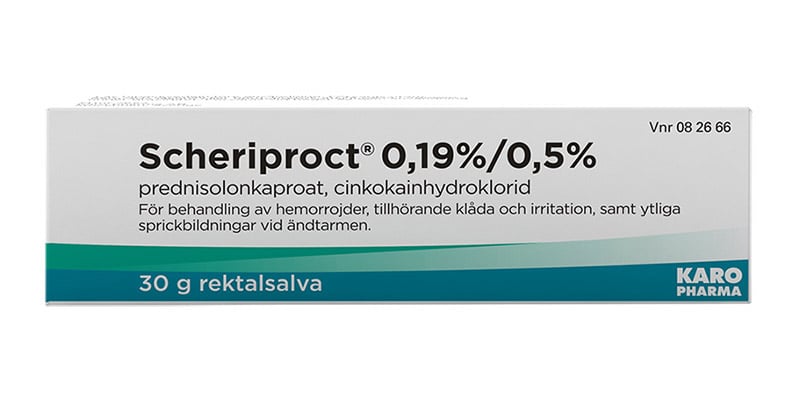 Scheriproct-Rektalsalva