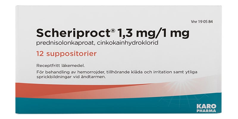 Scheriproct-Suppositorier